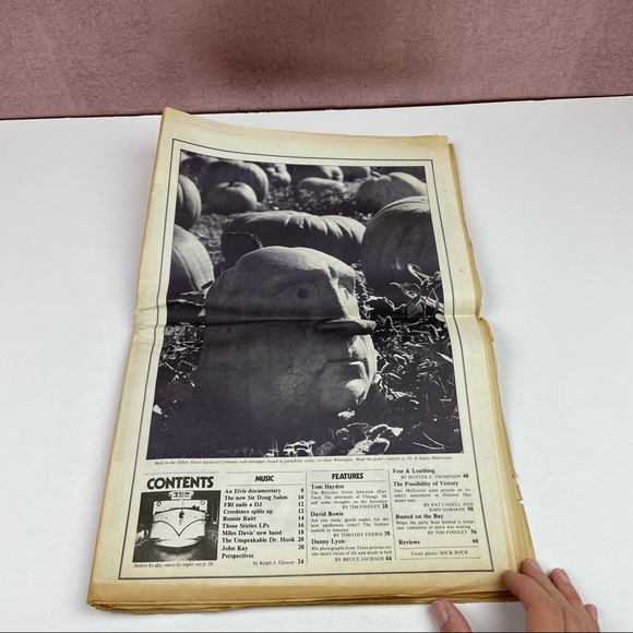 Vintage Rolling Stone Magazine David Bowie November 9, 1972 Bob Dylan Elvis - Picture 3 of 6